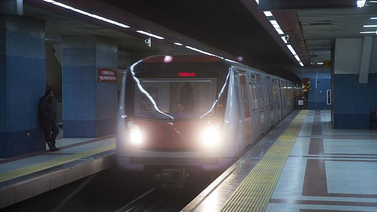 Arıza nedeniyle Metro Hattı&#039;nda bazı seferler durdu