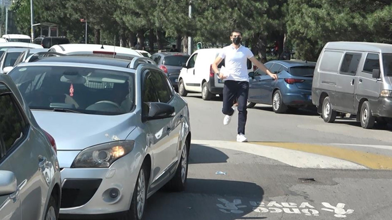 Atletlere taş çıkartan sınav koşusu: Saniyelerle kaçırdı