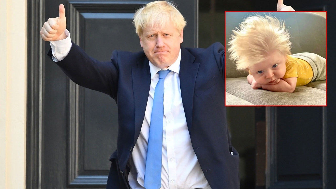 Boris Johnson&#039;a benzeyen bebek herkesi şaşırttı