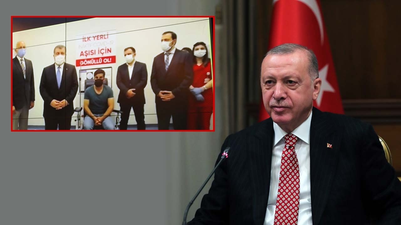 Cumhurbaşkanı Erdoğan yerli aşının adını açıkladı: TURKOVAC