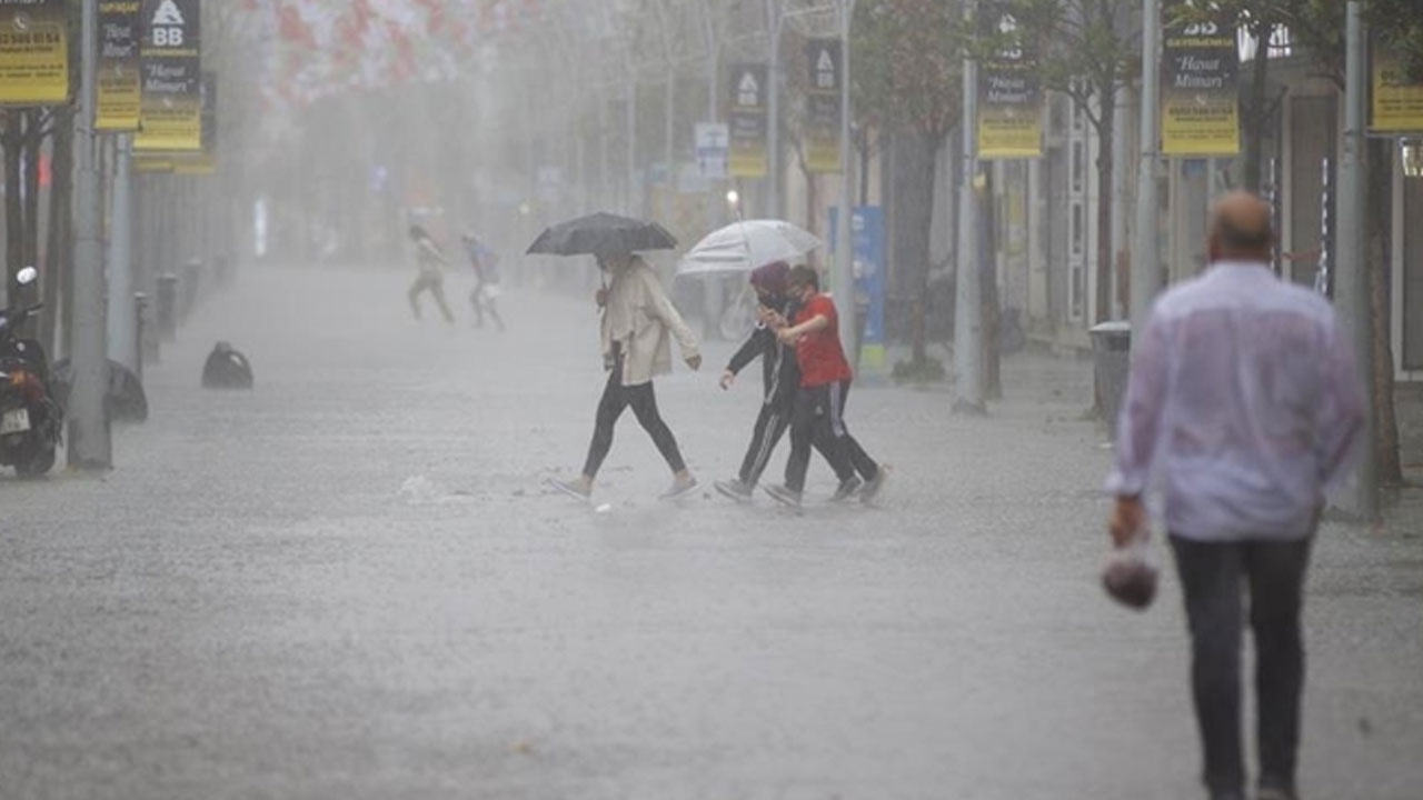 Meteoroloji’den sağanak uyarısı