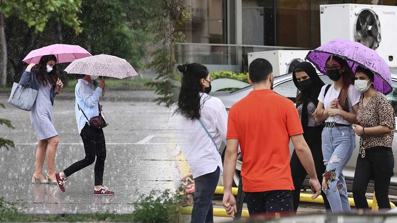 Meteoroloji uyardı: Gök gürültülü sağanak geliyor