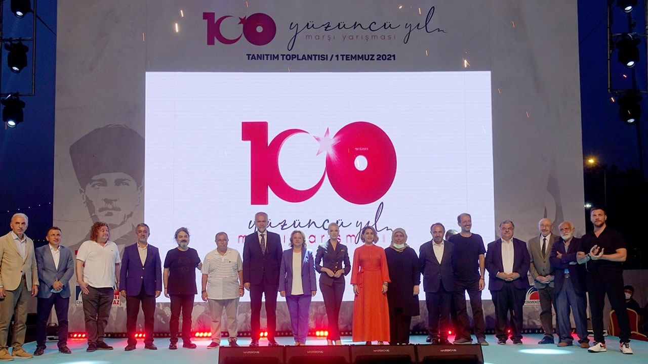 &quot;100. Yıl Marşı Yarışması&quot; tanıtıldı