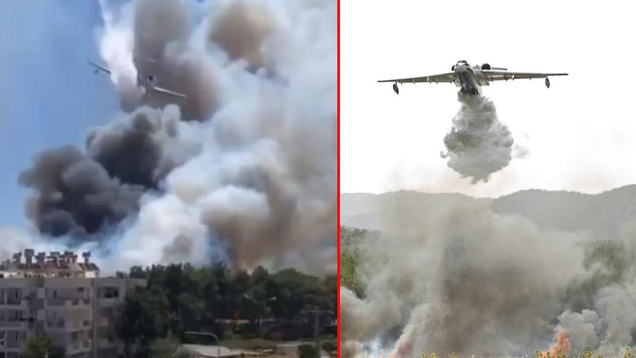 Antalya&#039;daki yangınlar için Rusya&#039;dan destek! 3 uçakla çalışmalara katıldılar