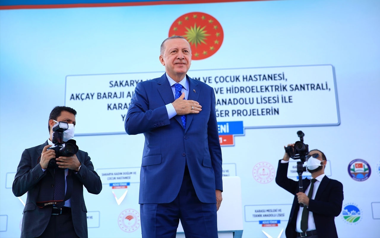 Cumhurbaşkanı Erdoğan Sakaryalılara müjde verdi