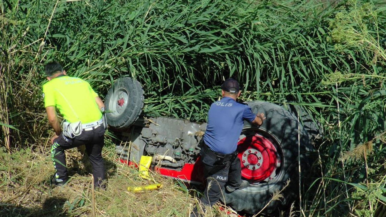 Dereye uçan traktörün 19 yaşındaki sürücüsü hayatını kaybetti