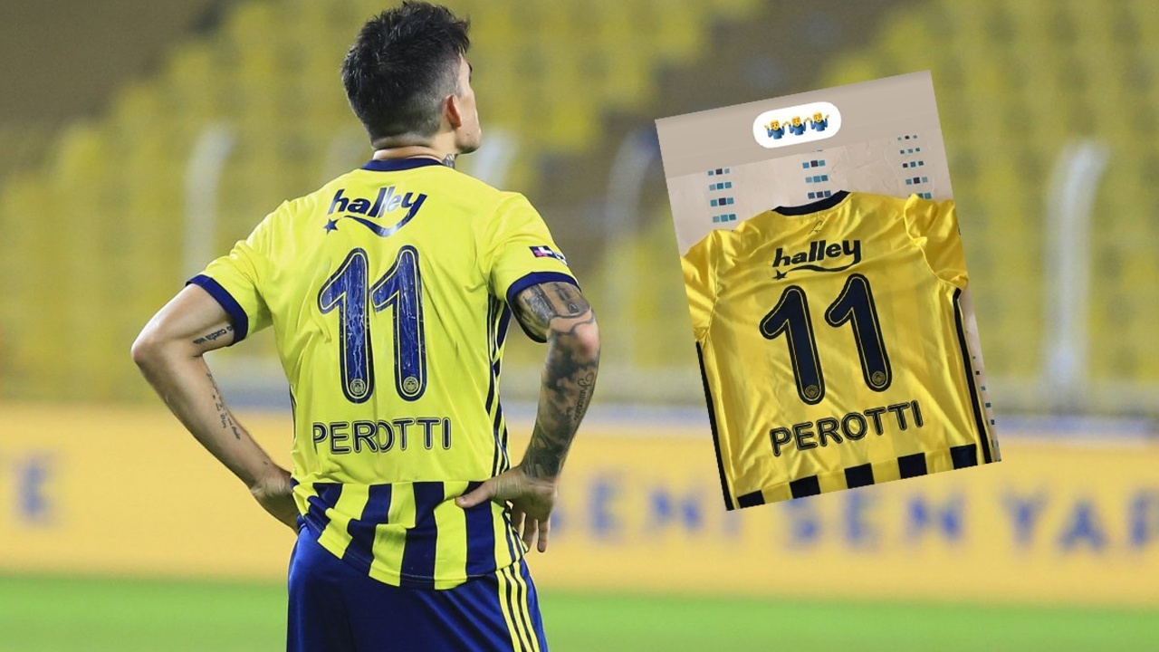 Fenerbahçe&#039;de Diego Perotti&#039;den manidar paylaşım! 11 numara...