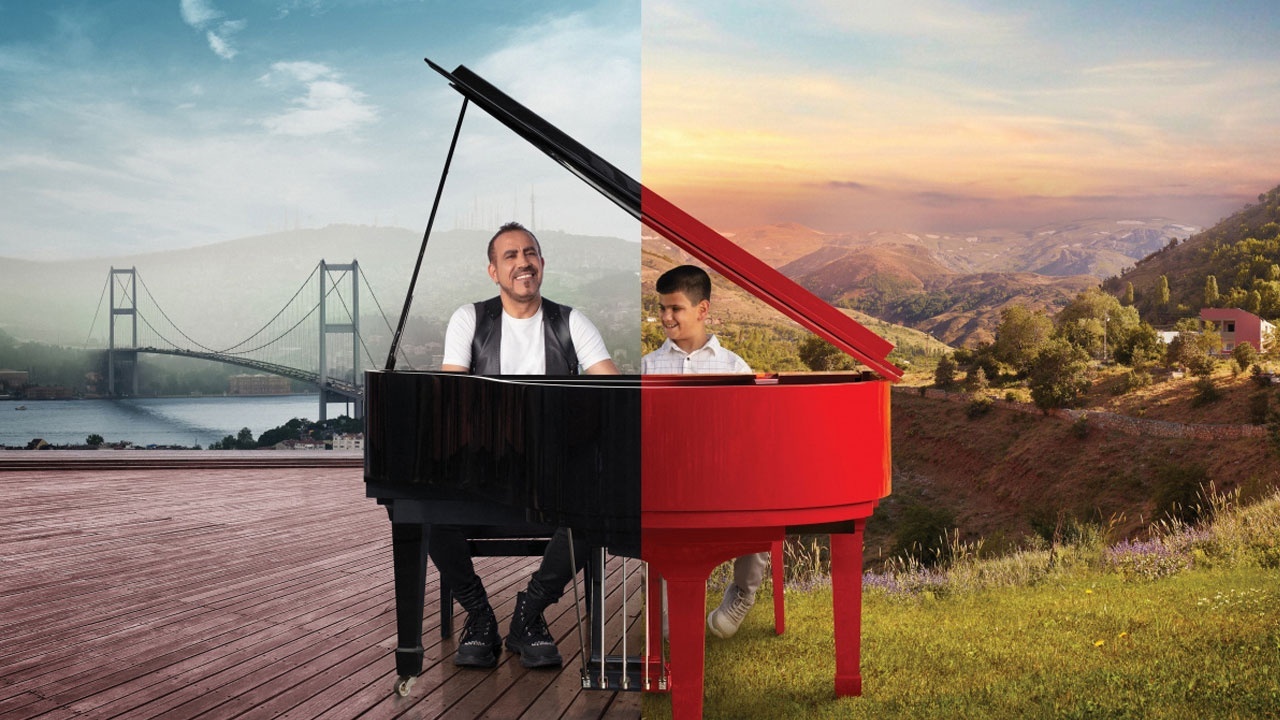 Haluk Levent ve Bager&#039;den 5G teknolojisi ile bin 400 kilometreden piyano düeti