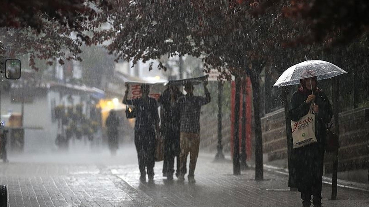 Meteoroloji il il uyardı: Gök gürültülü sağanak bekleniyor