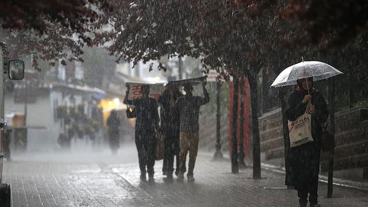 Meteorolojiden 9 il için 'kuvvetli yağış' uyarısı