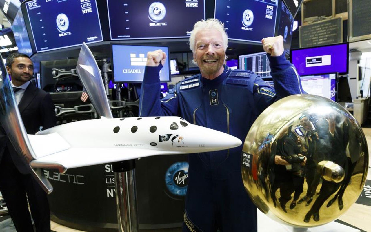 Milyarderlerin uzay yarışı Jeff Bezos&#039;tan önce Branson gidecek
