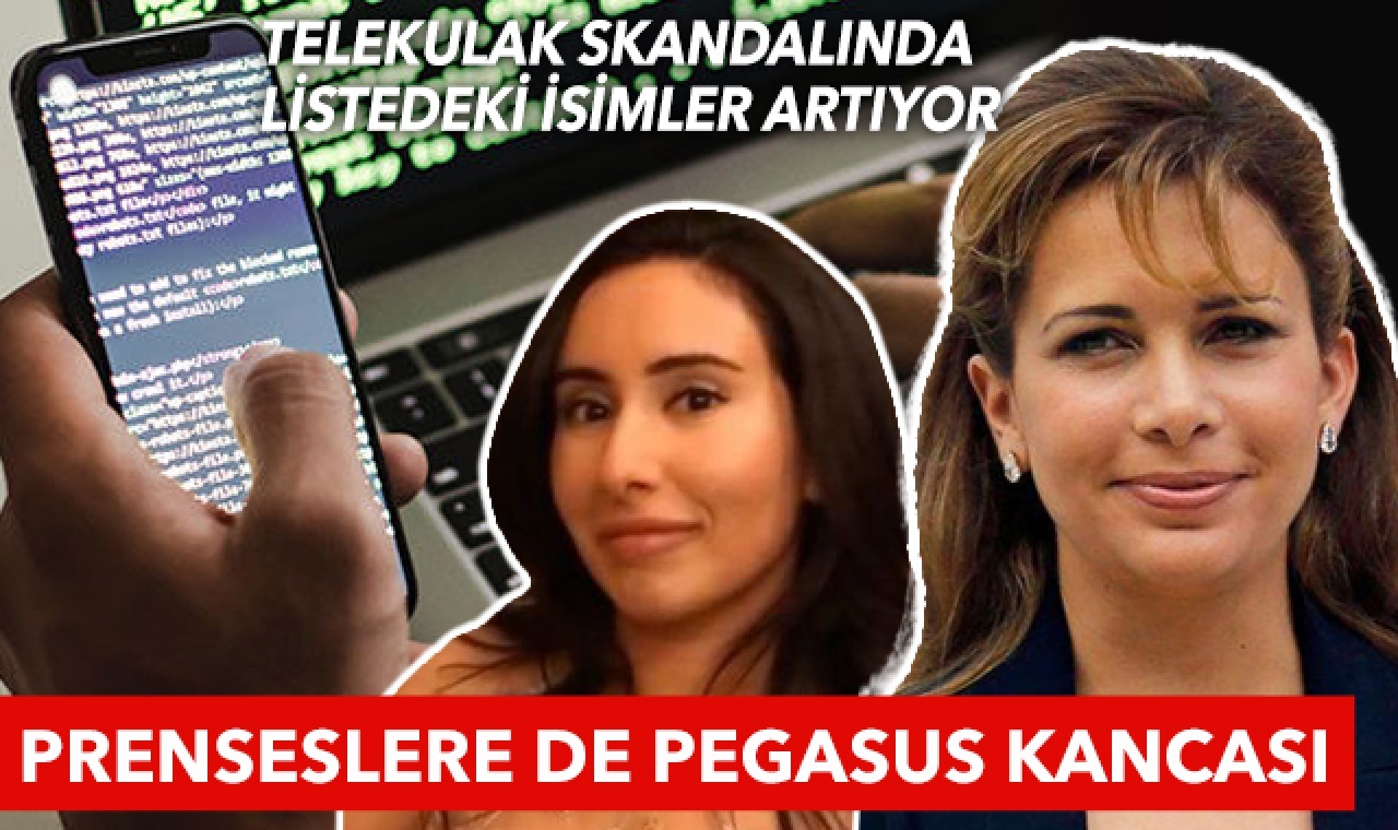 Prenseslere de 'Pegasus' kancası