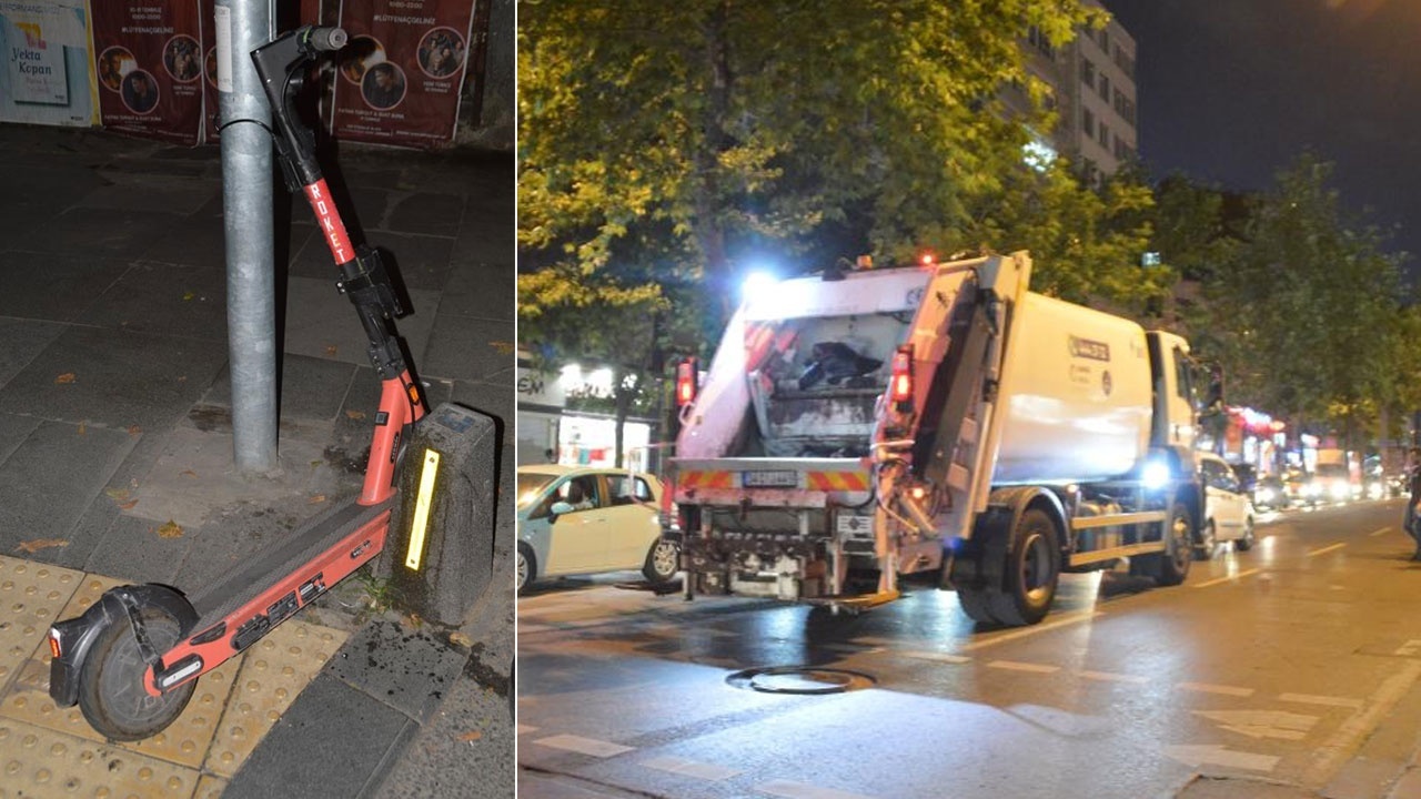 Scooter sürücüsü kamyonun altında kaldı