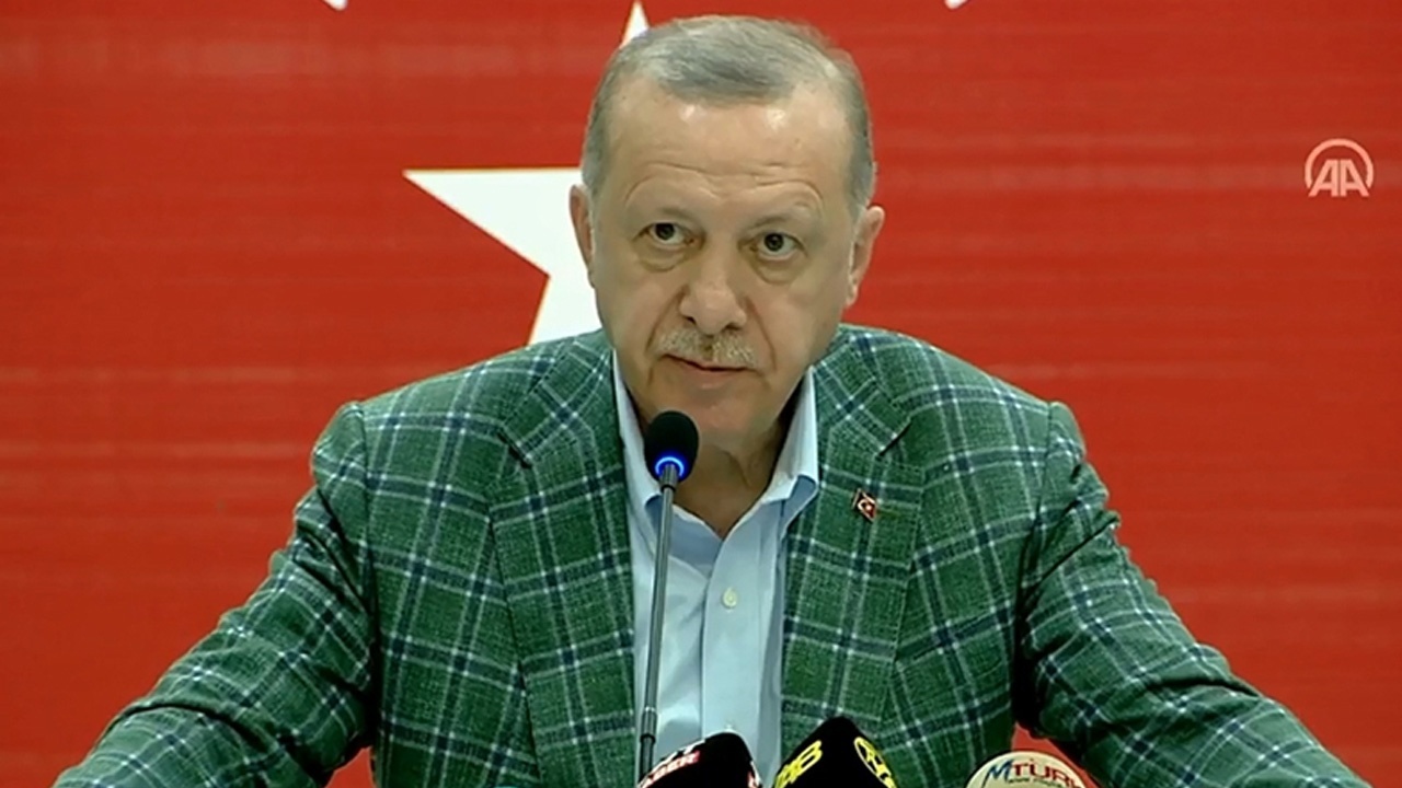 Son dakika! Cumhurbaşkanı Erdoğan yangın bölgesinde: Ciğerlerimizi yakanın ciğerini sökmek boynumuzun borcudur