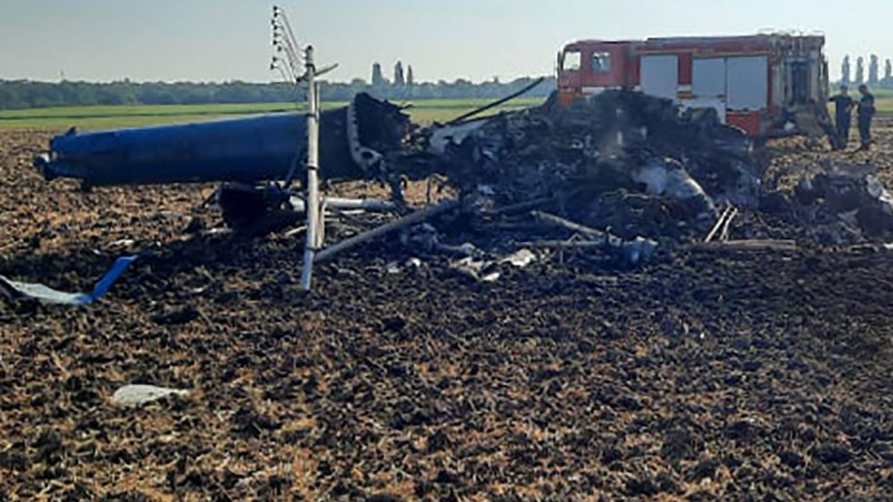 Ukrayna’da helikopter düştü: 2 ölü