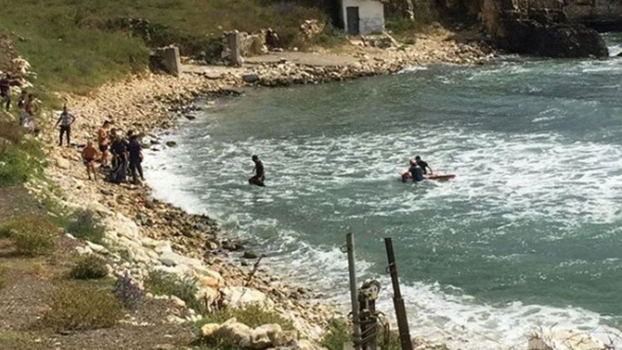 Yasağa rağmen denize giren gencin cesedi 25 saat sonra bulundu