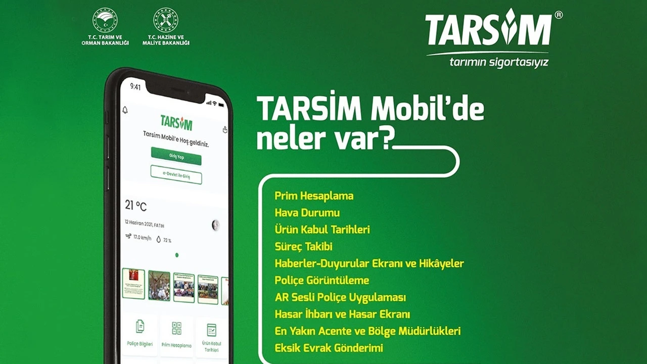Yenilenen TARSİM Mobil yayında
