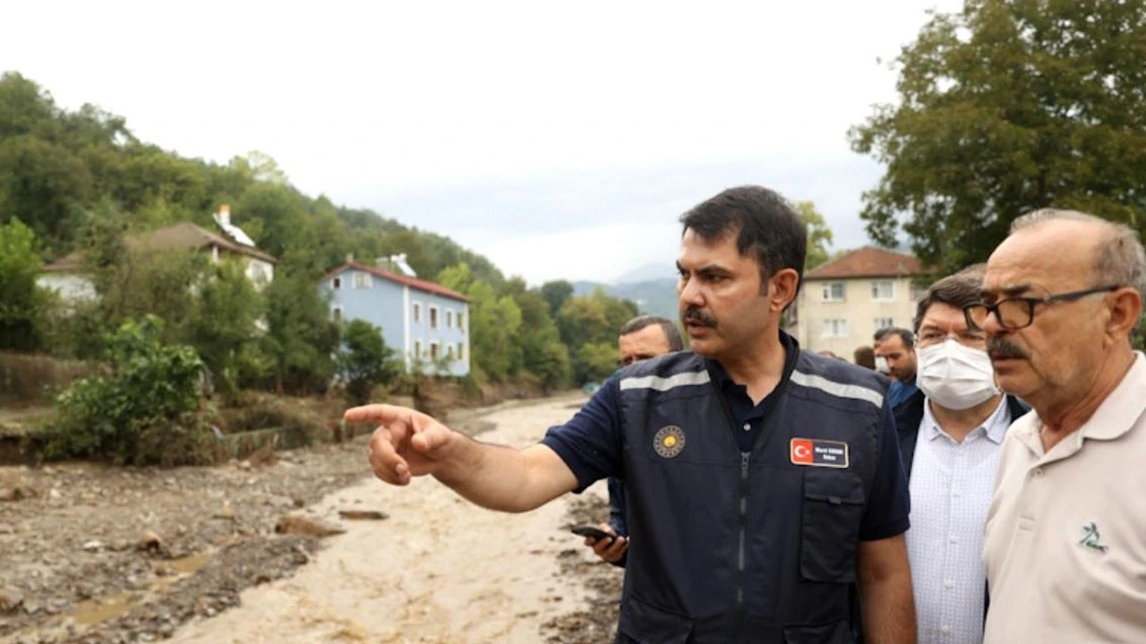 Bakan Kurum: Selden zarar gören üç ile bin 114 konut yapılacak