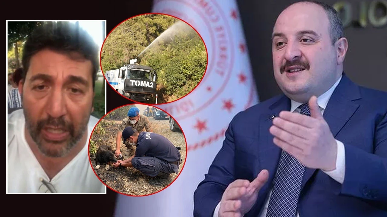 Bakan Varank'tan oyuncu Emre Kınay'a görüntülü cevap