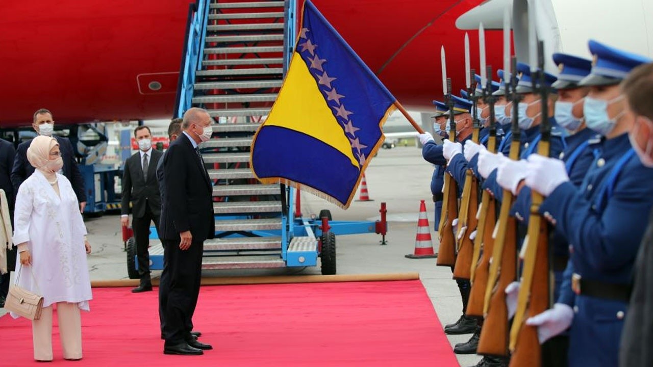 Cumhurbaşkanı Erdoğan Bosna Hersek&#039;te