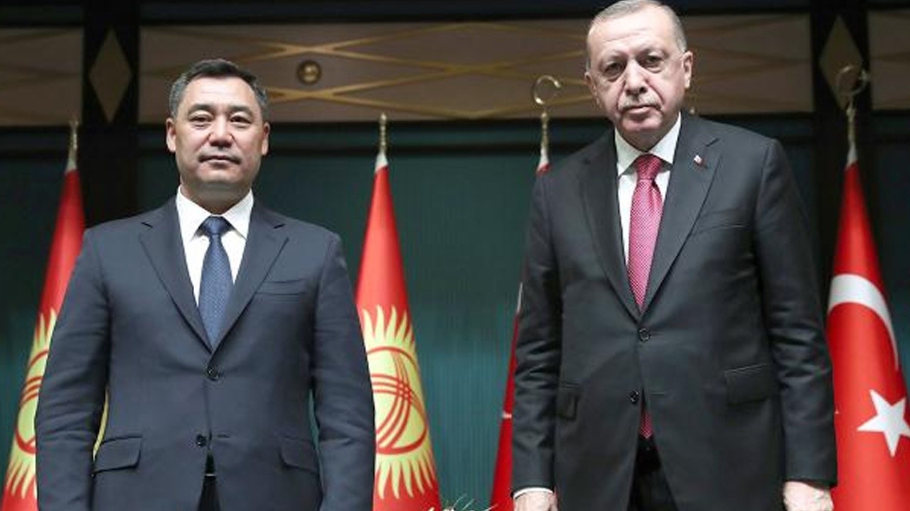 Cumhurbaşkanı Erdoğan, Kırgızistan Cumhurbaşkanı ile görüştü