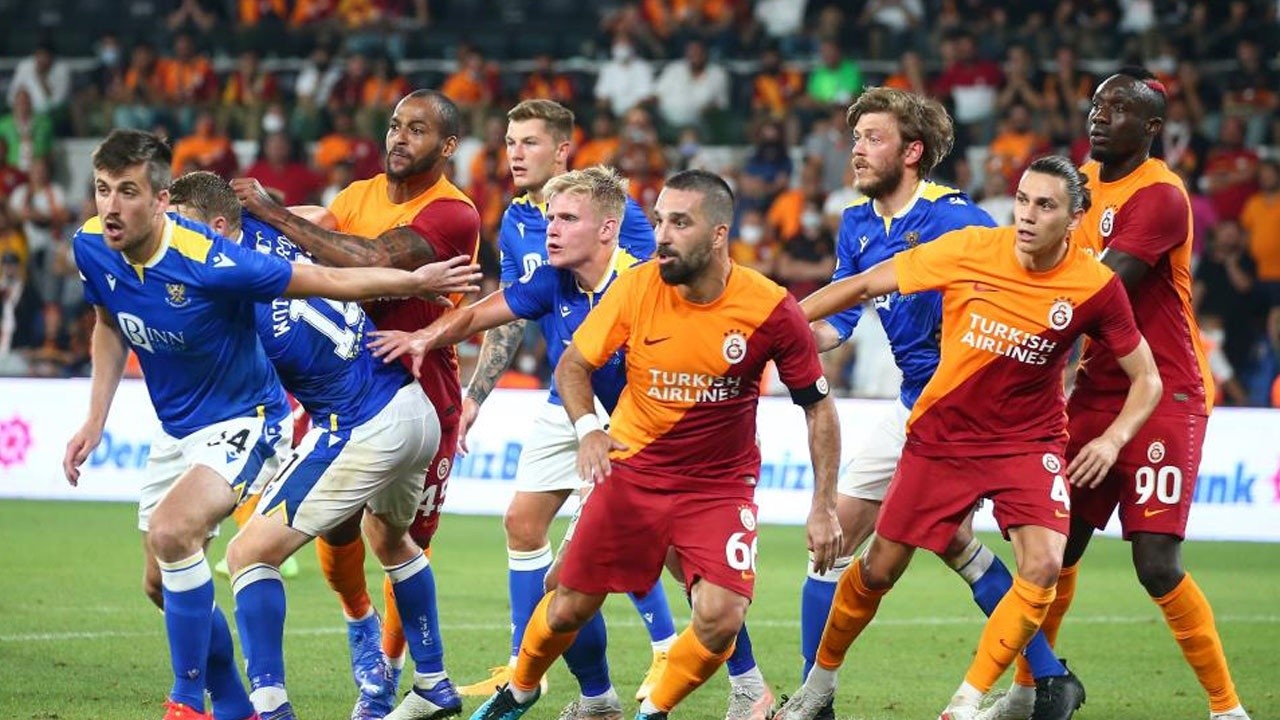 Galatasaray St. Johnstone karşısında tur peşinde