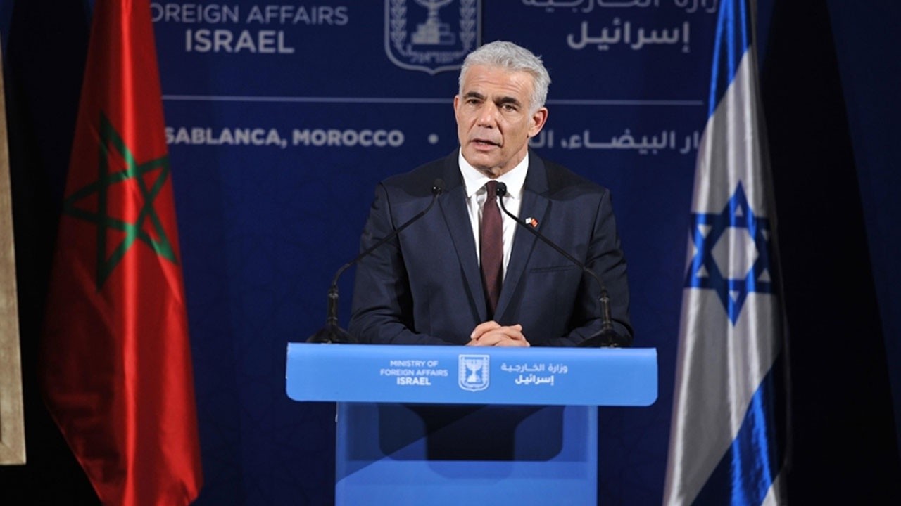 İsrail Dışişleri Bakanı Lapid: Benim başbakanlığımda &#039;iki devletli&#039; çözüm olabilir