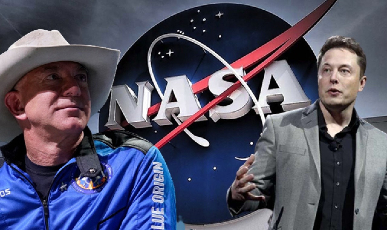 Jeff Bezos&#039;un şirketi Elon Musk&#039;la anlaşan NASA&#039;ya dava açtı
