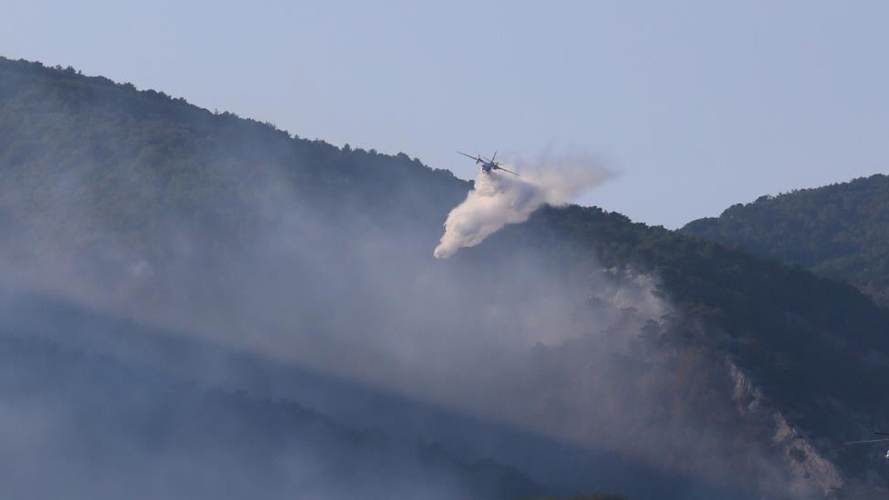 Kazdağları&#039;ndaki yangında topyekün mücadele: 29 helikopter 4 uçakla müdahale sürüyor