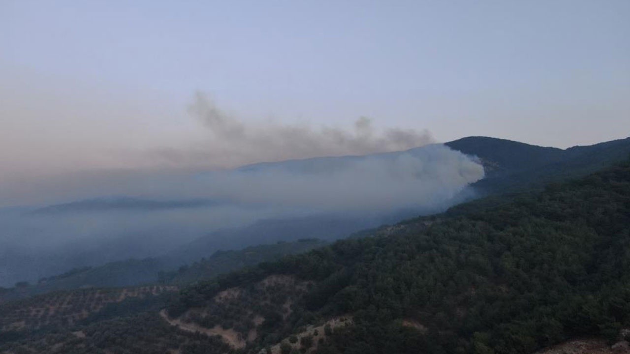 Kazdağları’ndan yangın sabaha saatlerinde kontrol altına alındı