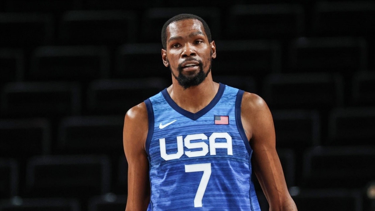 Kevin Durant, Tokyo 2020&#039;de tarihe geçti