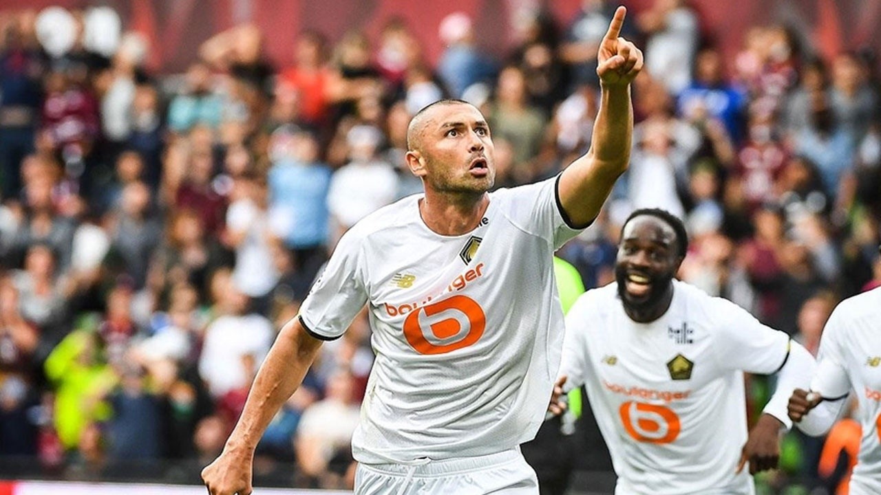 Ligue 1&#039;de Lille, Burak Yılmaz&#039;ın golüyle bir puanı kurtardı