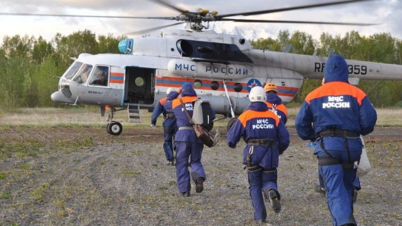 Rusya&#039;da helikopter düştü: 8 kişi hayatını kaybetti