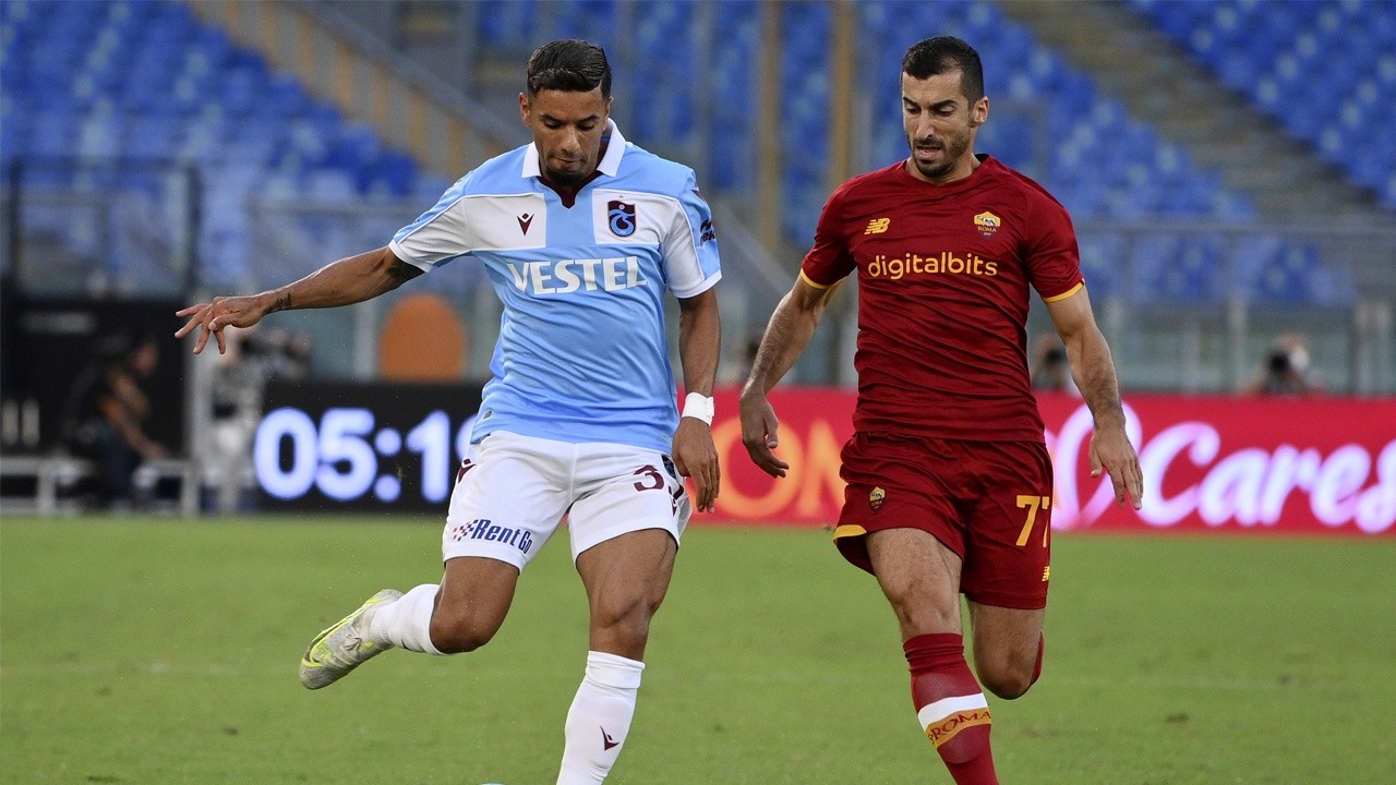 Trabzonspor, Roma&#039;ya deplasmanda yenildi ve Avrupa&#039;ya veda etti! Maç sonucu: 3-0