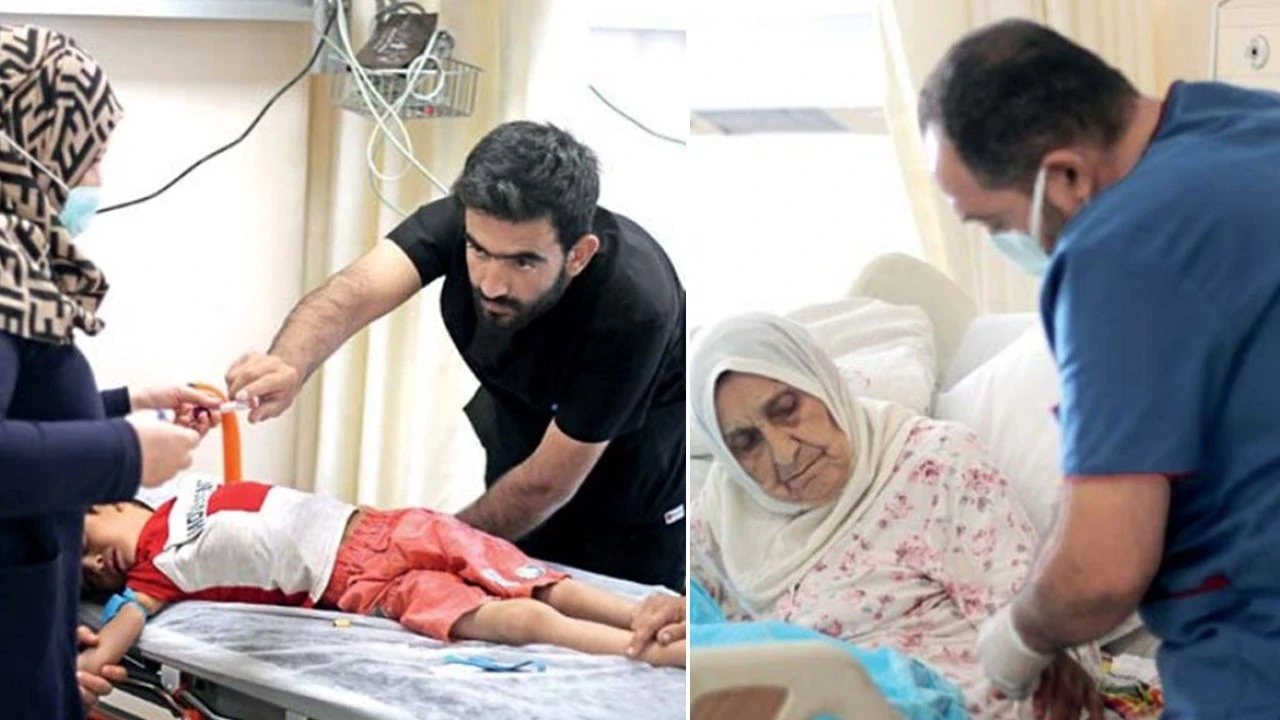Türkiye Fırat Kalkanı bölgesinde şifa dağıtıyor