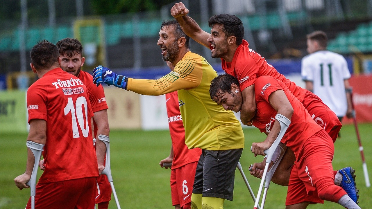 Ampute Futbol Milli Takımı finalde!