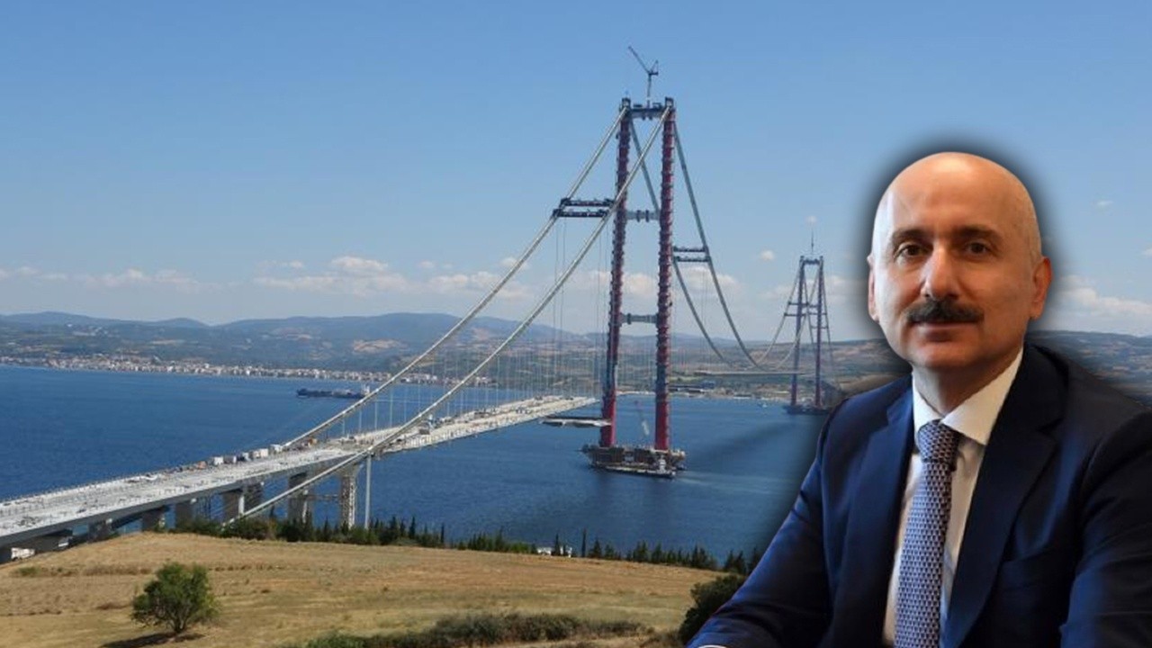 Çanakkale Köprüsü&#039;nde tarihi an: Bakan Karaismailoğlu yürüyerek geçecek
