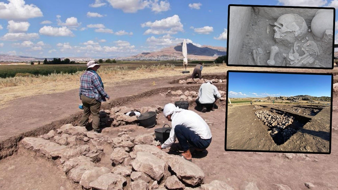 Çayönü Höyüğü&#039;nde 5 bin yıllık sandık tipi mezar bulundu
