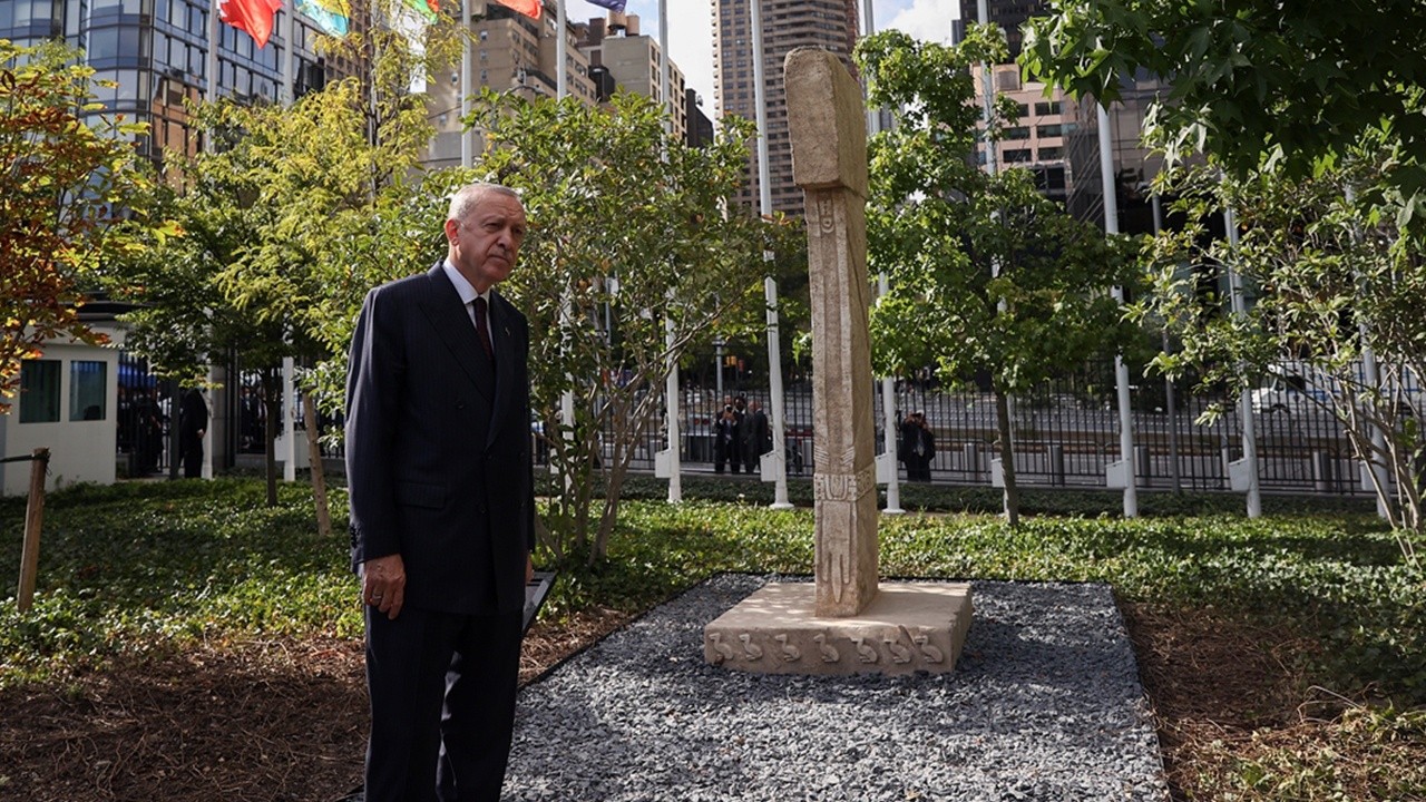 Erdoğan&#039;dan Göbeklitepe paylaşımı