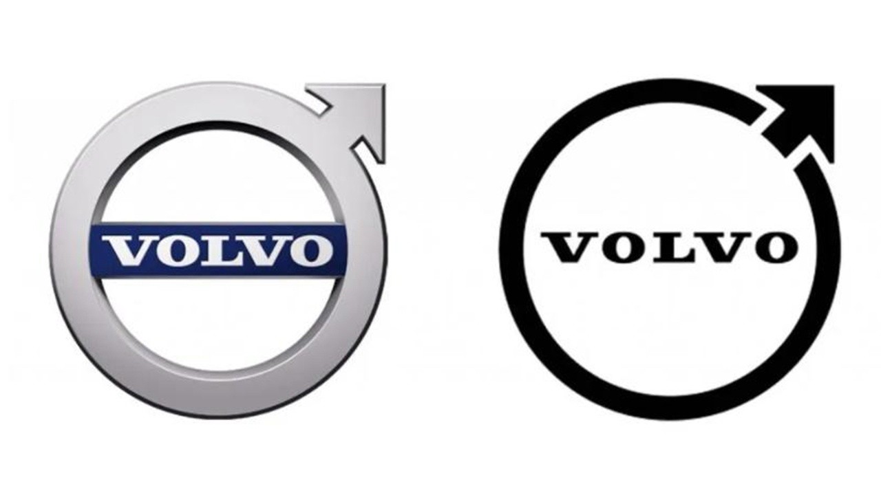 Dev otomotiv markası logosunu değiştirdi: İşte Volvo&#039;nun yeni logosu