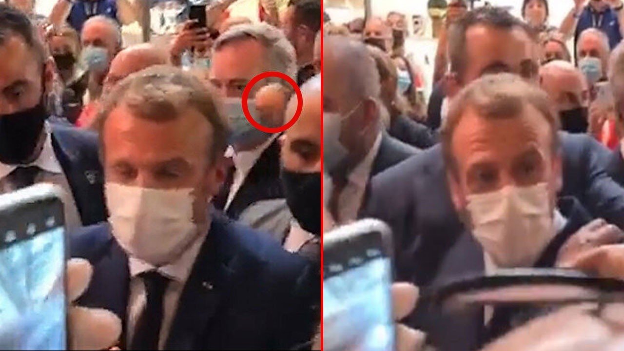 Emmanuel Macron&#039;a bu kez de yumurtalı saldırı