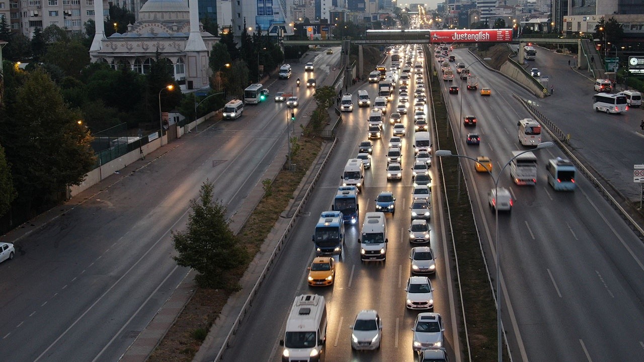 İstanbul’da trafik yoğunluğu