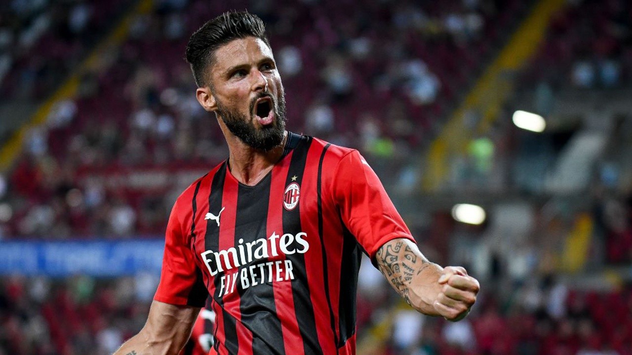 Milan&#039;ın Fransız golcüsü Giroud, Kovid-19&#039;a yakalandı