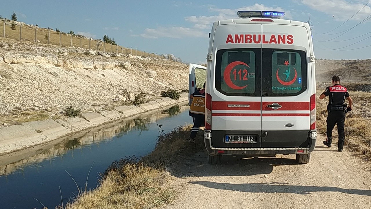 Sulama kanalına düşen Afgan çocuk boğuldu