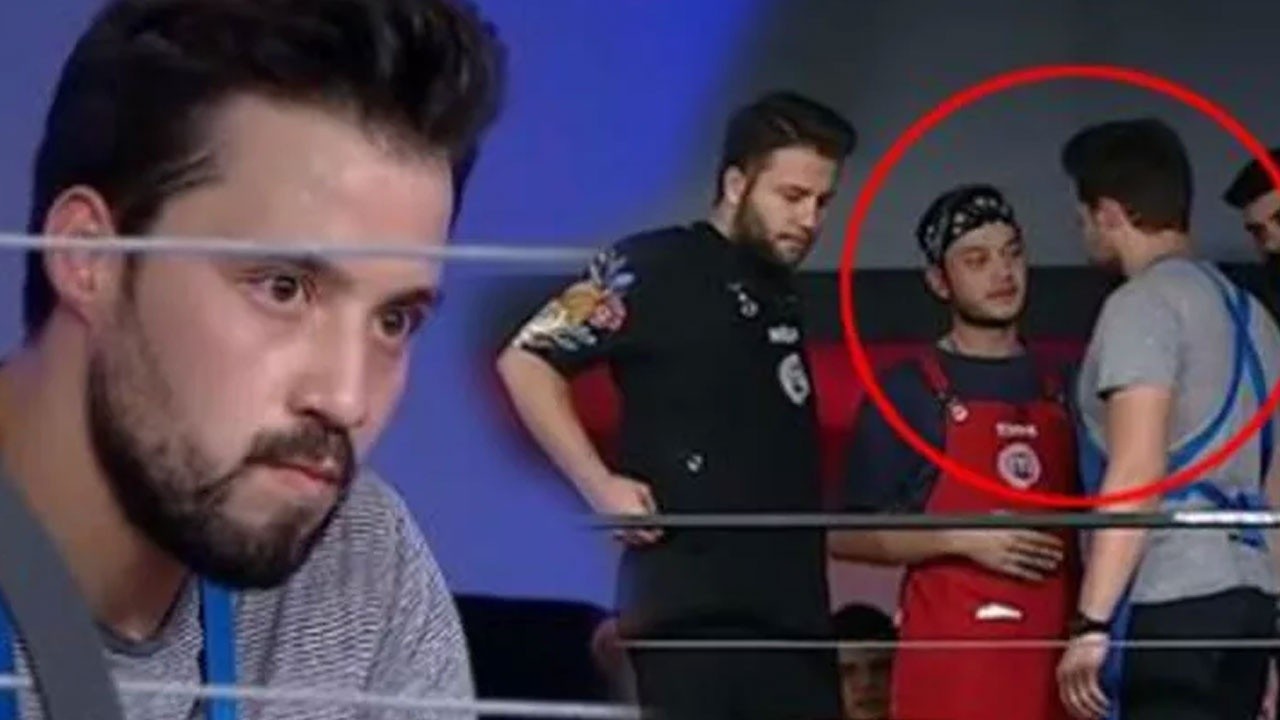 Suların durulmadığı MasterChef&#039;te Hasan ve Emre birbirine girdi