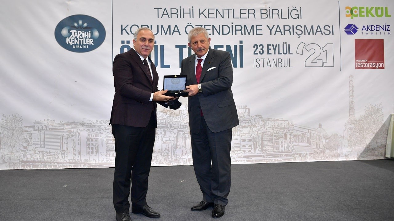 Tarihi Kentler Birliği’nden Fatih Belediyesi’ne Ödül