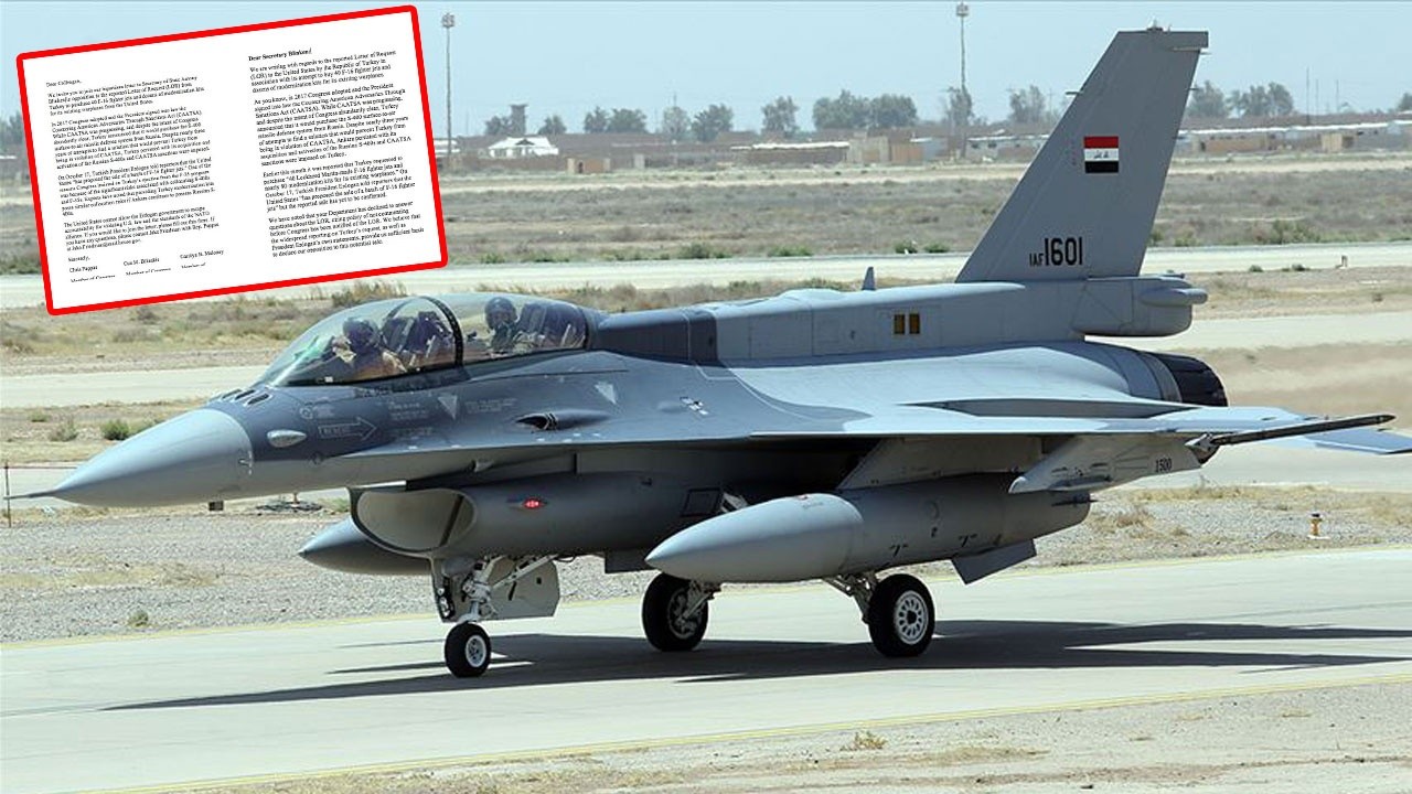 ABD&#039;li vekillerden mektup: Türkiye&#039;ye F-16&#039;ları vermeyin