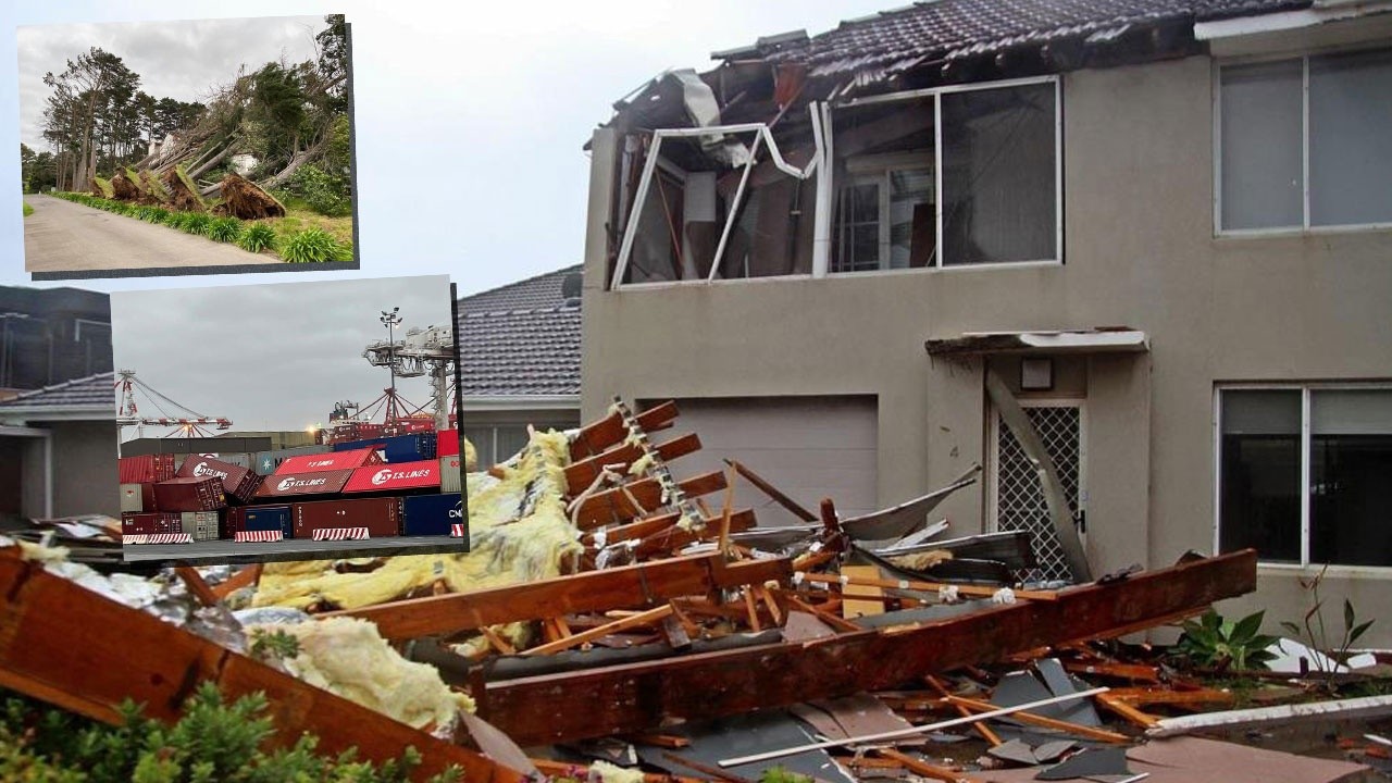Avustralya&#039;yı fırtına uçurdu: 450 bin ev elektriksiz kaldı
