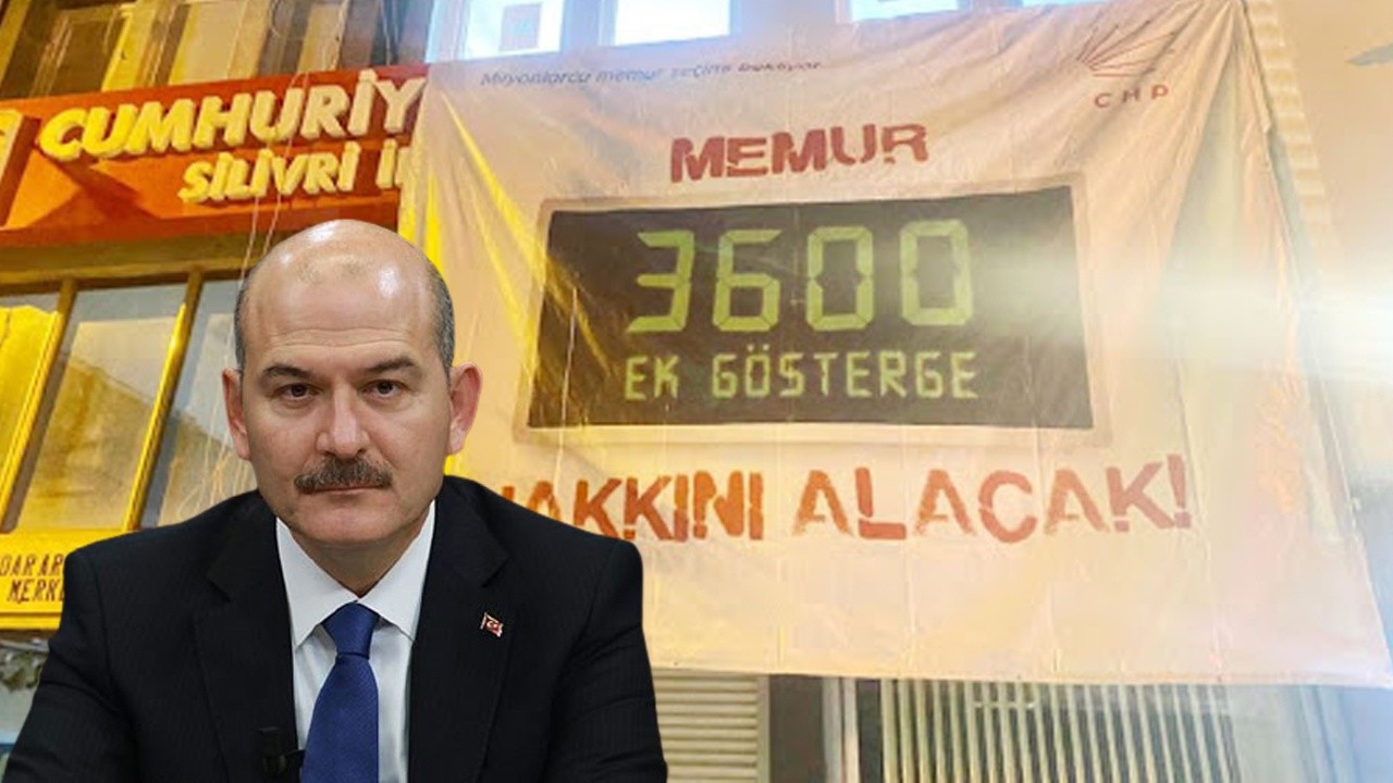 CHP’nin 3600 ek gösterge kampanyasına Bakan Soylu&#039;dan cevap