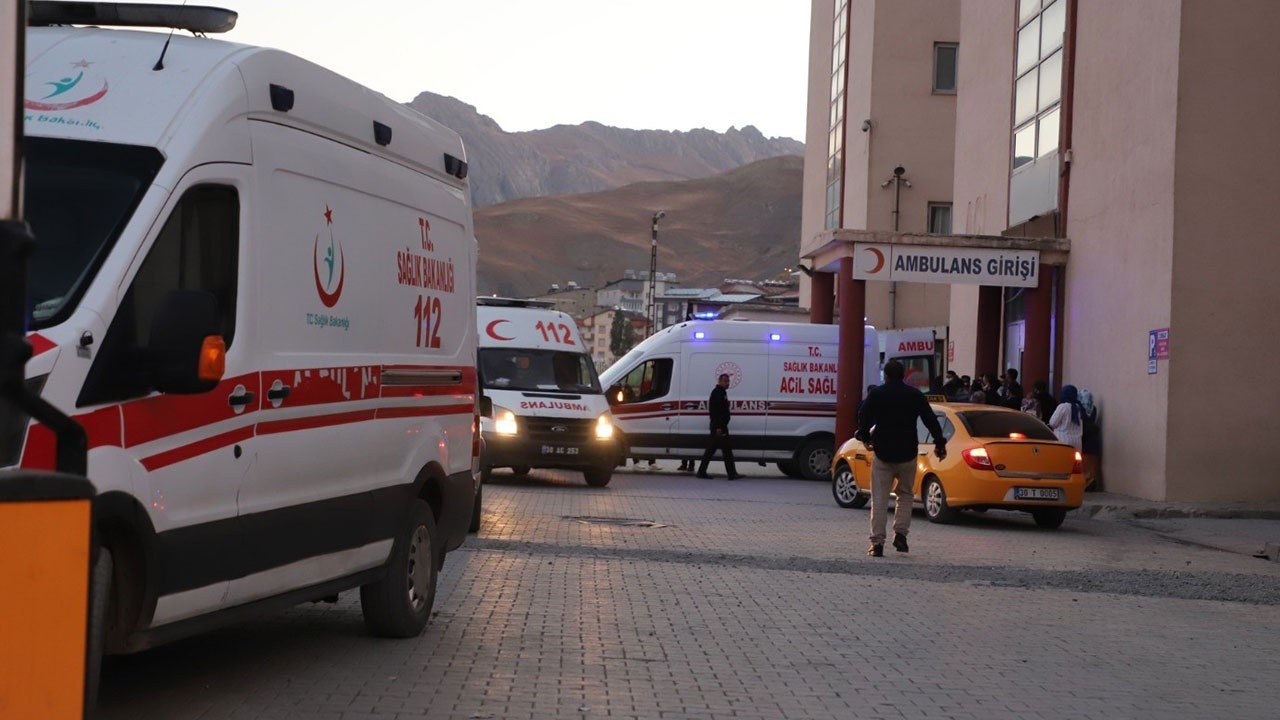 Hakkari’de maden ocağı göçtü